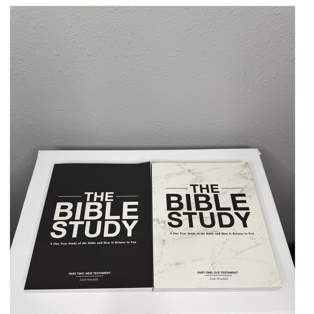 2- Volume Set Of The Bible Study Books / Grow Your Faith